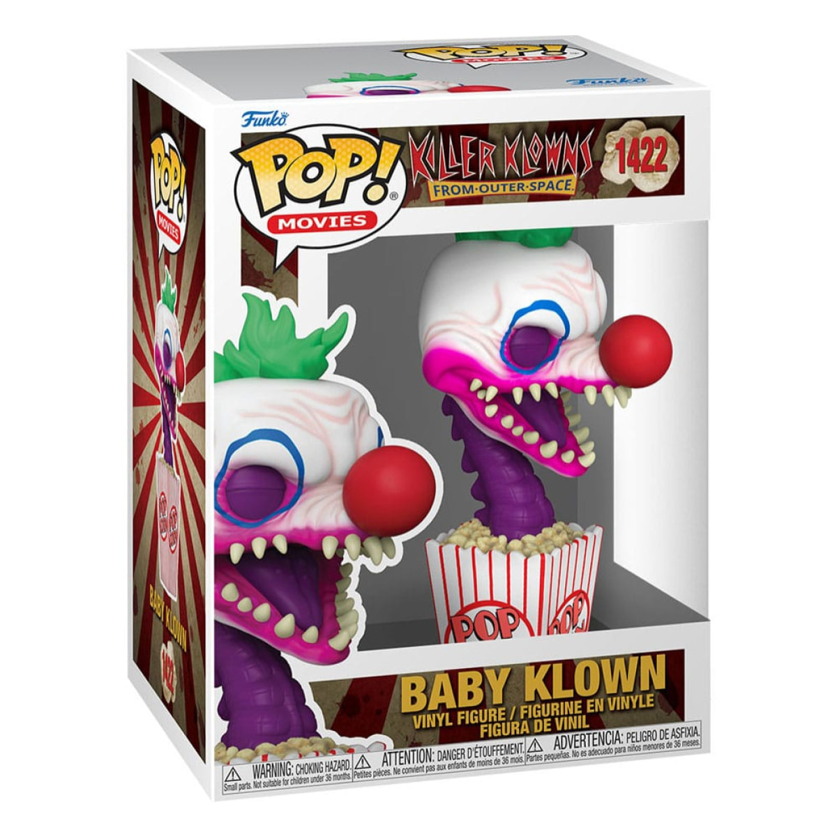 Killer Klowns From Outer Space Pop! Movies Vinile Figura Baby Klown 9 Cm Funko