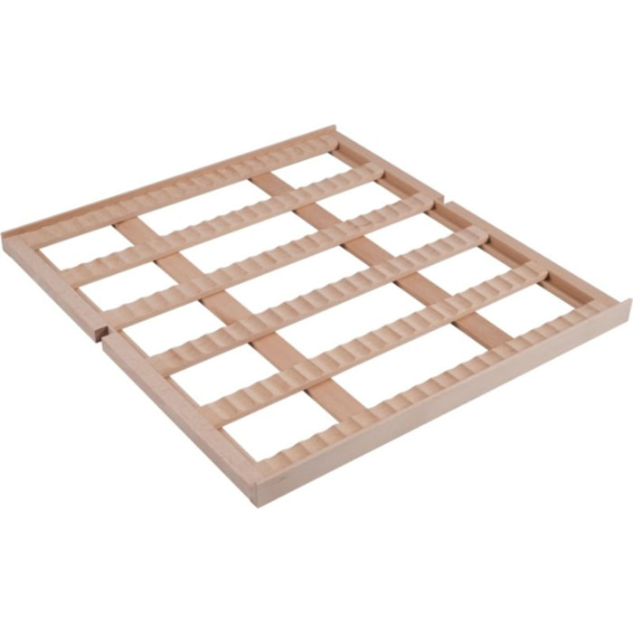 Clayette LA SOMMELIERE fil fronton en bois fixe-CLATRAD13