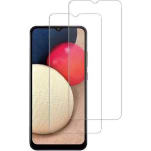 Pack ESSENTIELB Samsung A03s Coque + Verre trempé x2