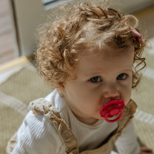 Frigg Pack 2 Chupetes Block Silicona Rope/Daisy