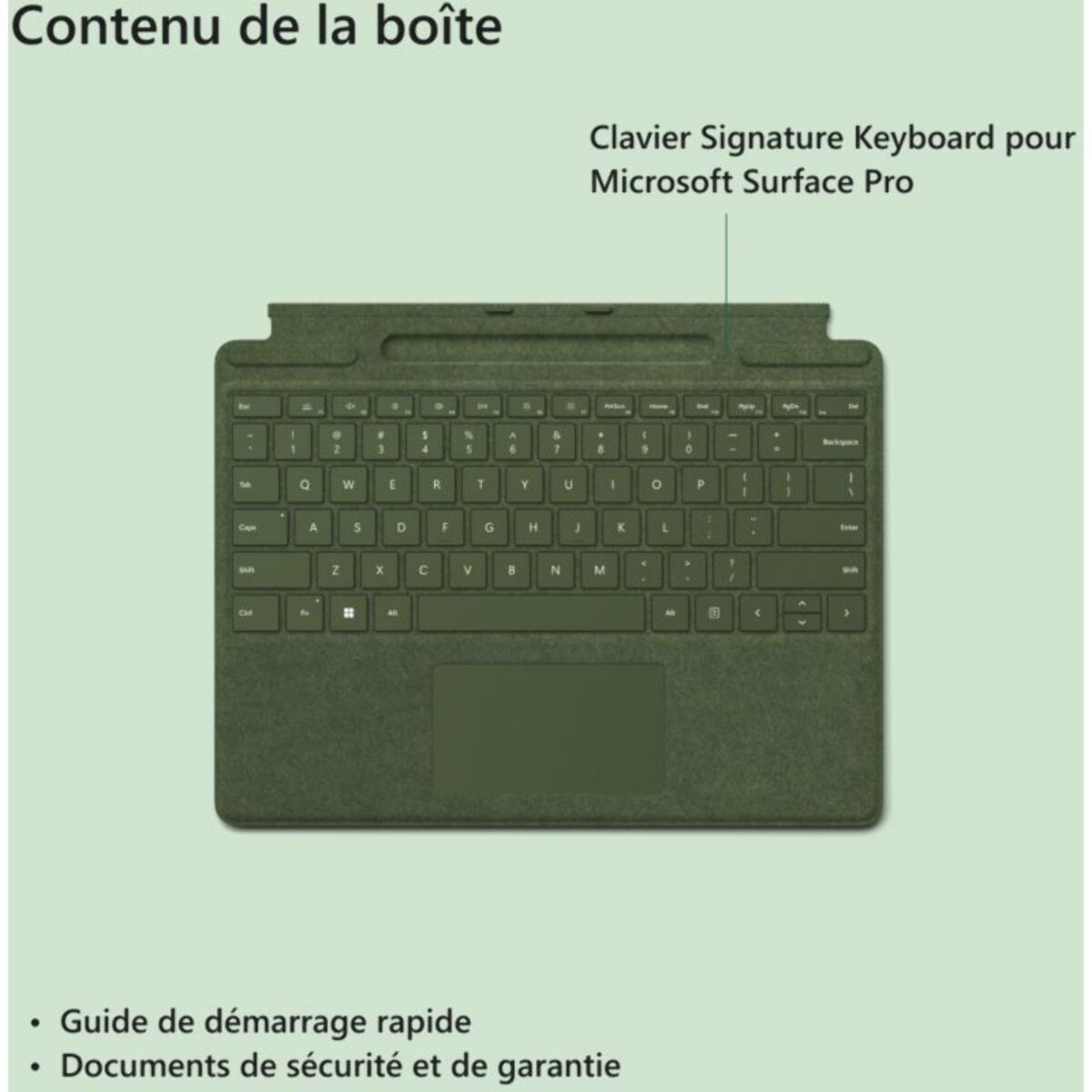 Clavier MICROSOFT Signature - Forest