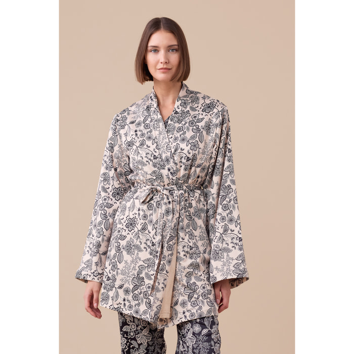 Vestaglia donna in raso articolo poule. Noidinotte