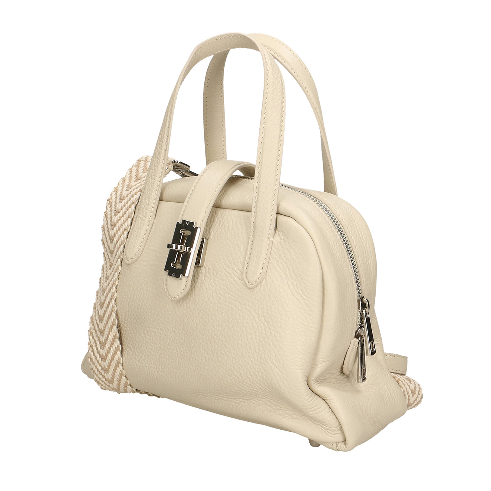 Borsa a mano da Donna Orietta in Vera Pelle Made in Italy 13x20x7 cm