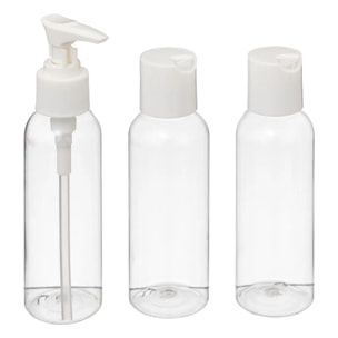 Set de 3 flacons de voyage