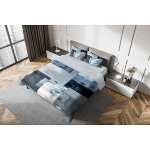 Parure copripiumino fotografico Piazzato Fine Art 2 piazze Disegno Shadow