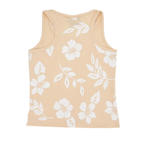 Camiseta de tirantes niña flores Chic Boxing