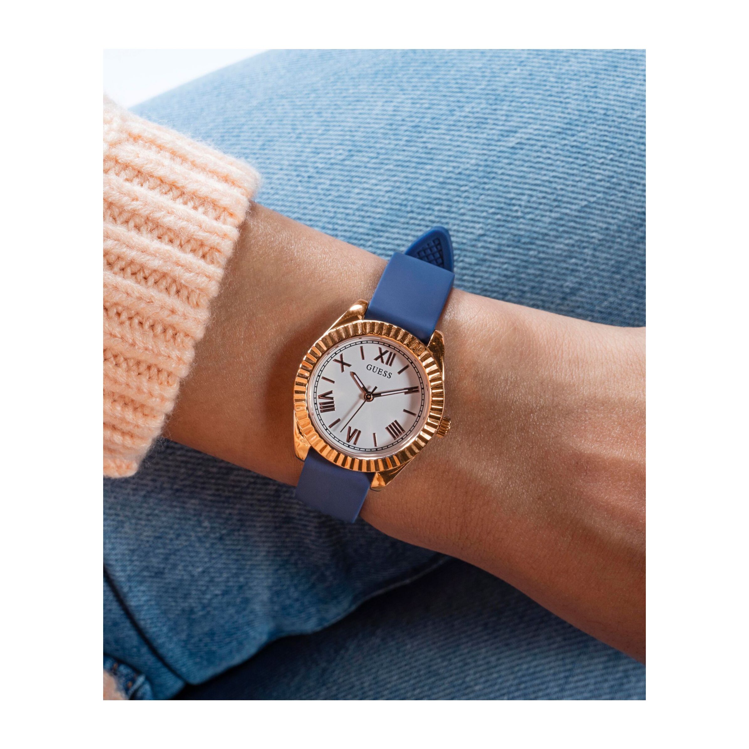 Guess Reloj Analógico De Cuarzo. Gbs Mini Luna