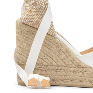 Alpargata Chiara cuña de yute 11cm doble plataforma
