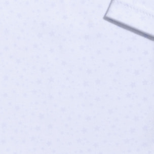 Body bebé manga larga cuello estrellitas