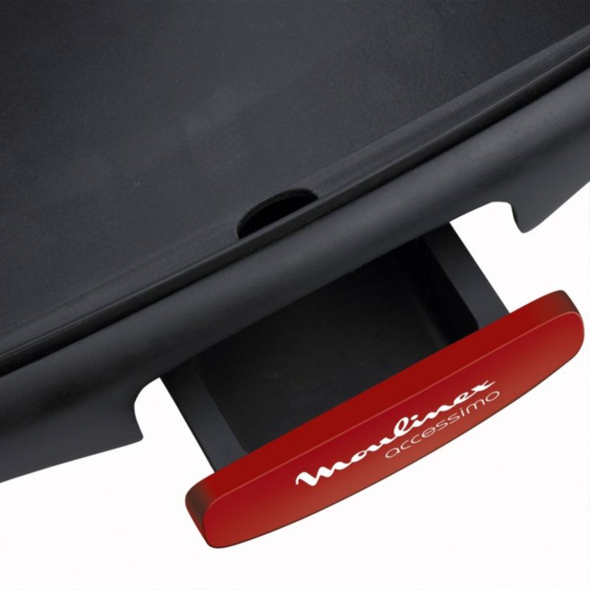 Plancha électrique MOULINEX CB560811 noir à poser, 35x25.5 cm