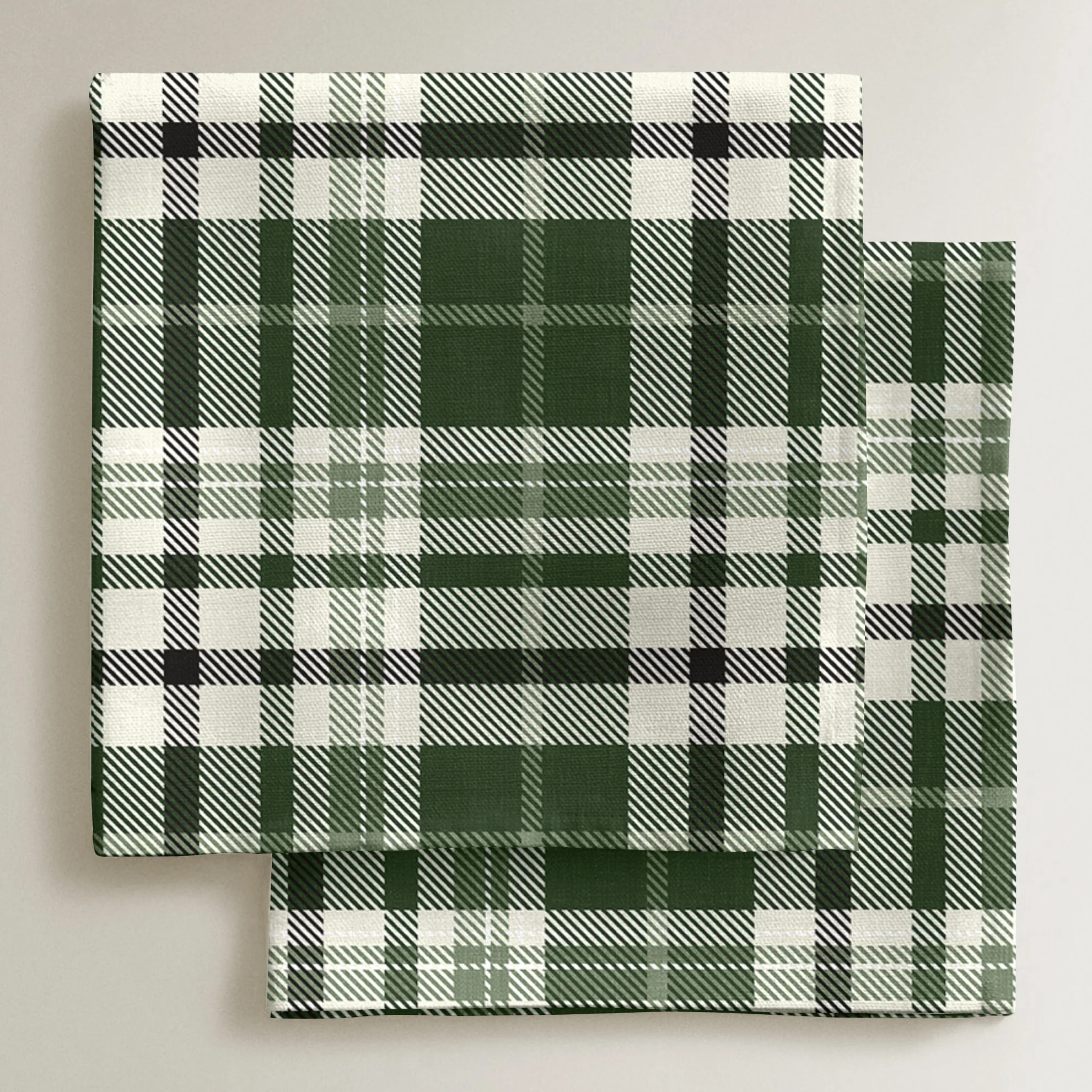 Lot de 4 serviettes Davis Green