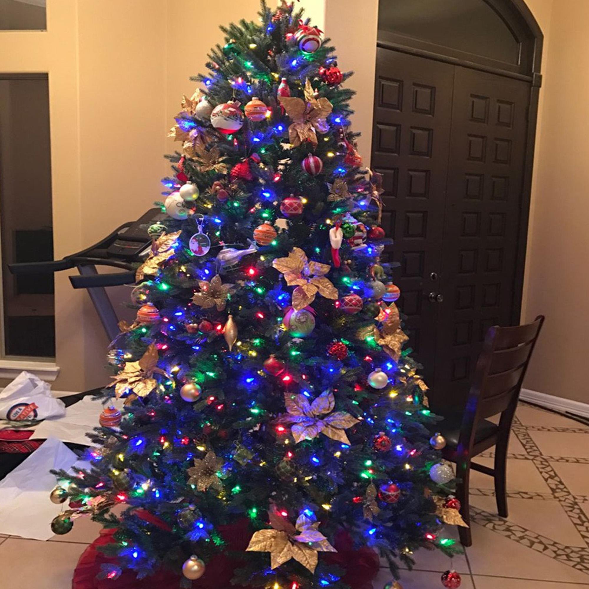 guirnalda con 480 luces led multicolor para exteriores - 3 metros