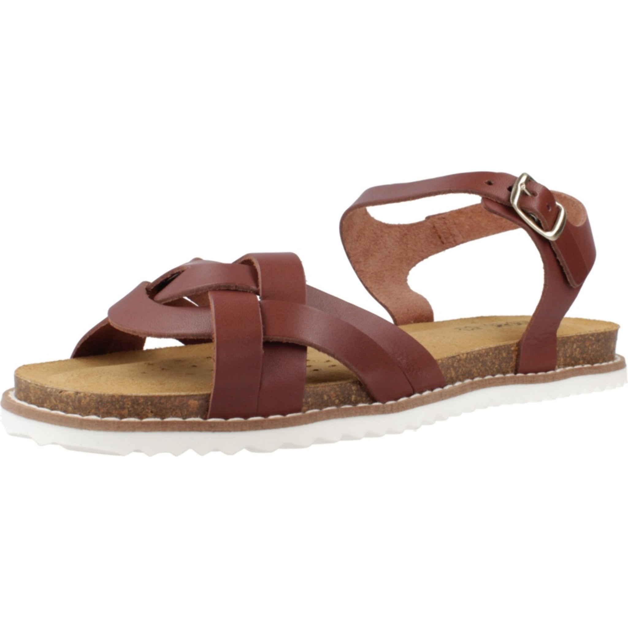 Sandalias Mujer de la marca GEOX  modelo D LEUCA MARRON