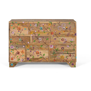 Cómoda con 10 cajones - 55x80x33cm