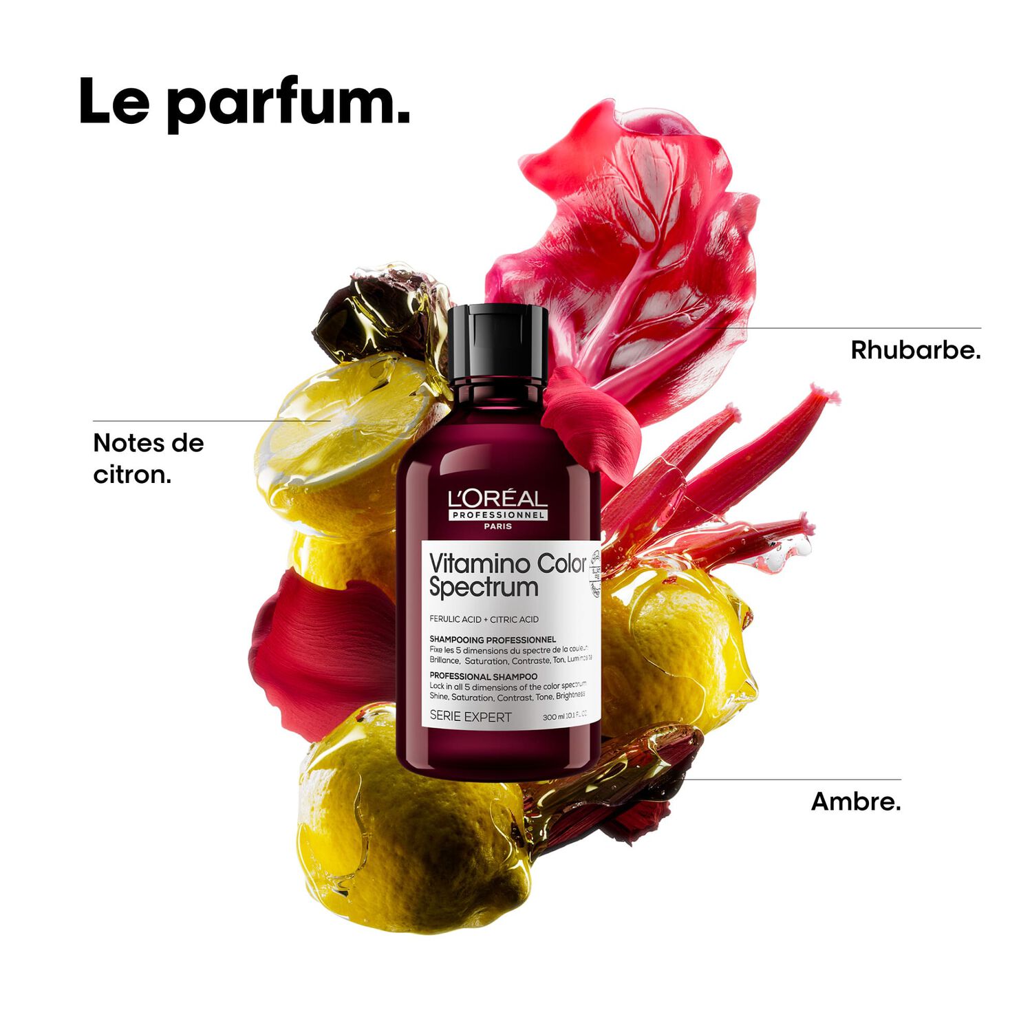 Série Expert Vitamino Color Spectrum - Shampoing protecteur pour cheveux colorés Recharge