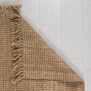 Tapis en jute bouclé naturel SARITA Jute
