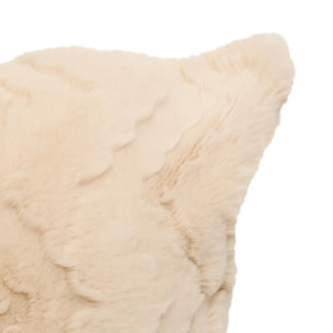 Coussin Nalia rectangulaire 50x80cm beige