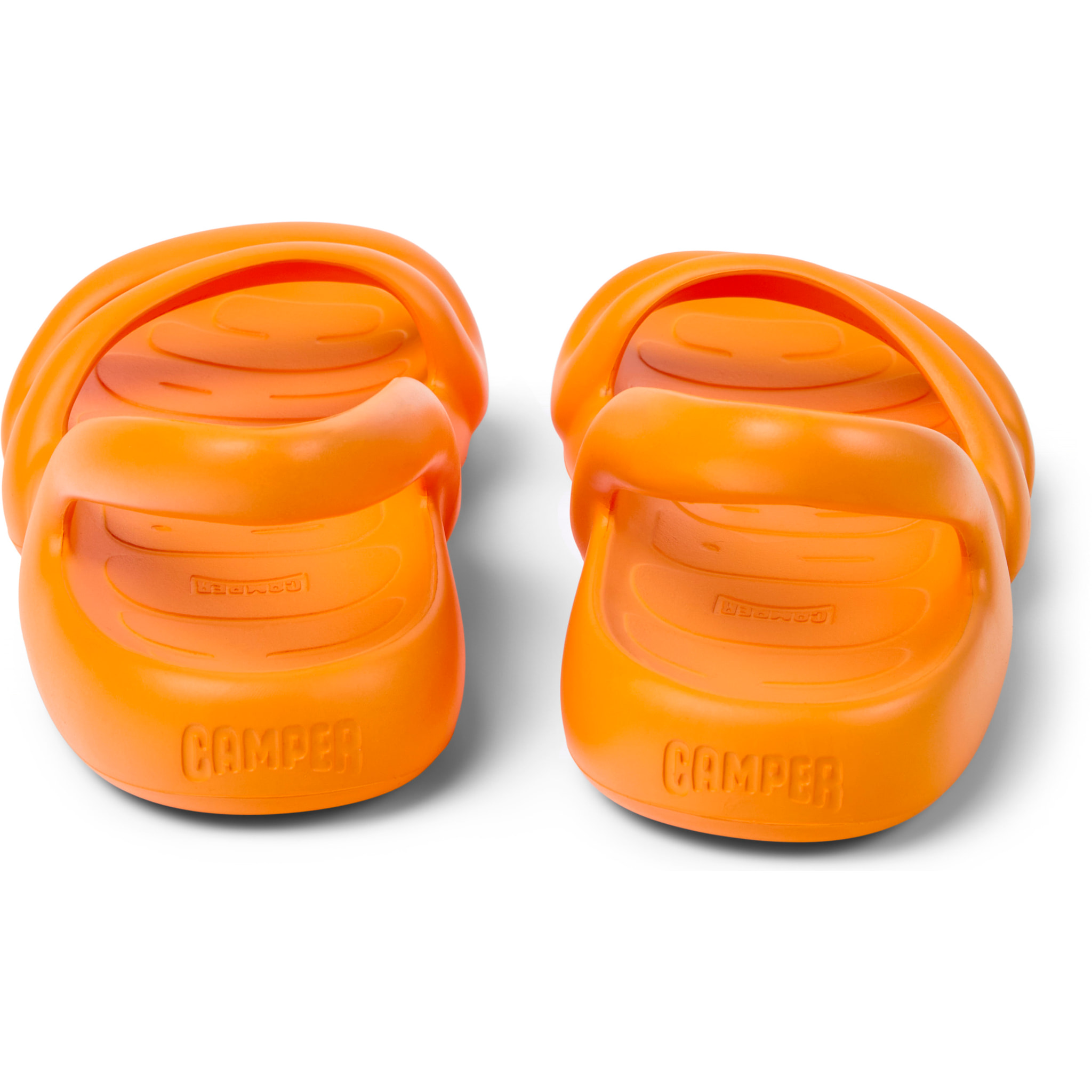 Sandalias - CAMPER Kobarah Flat - Naranja - Sintético