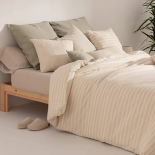 Housse de couette jacquard Jávea Grand Lino