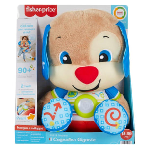 Fisher-Price Il Cagnolino Grande Peluche Musicale Ridi e Impara unisex Fisher-Price Multicolor