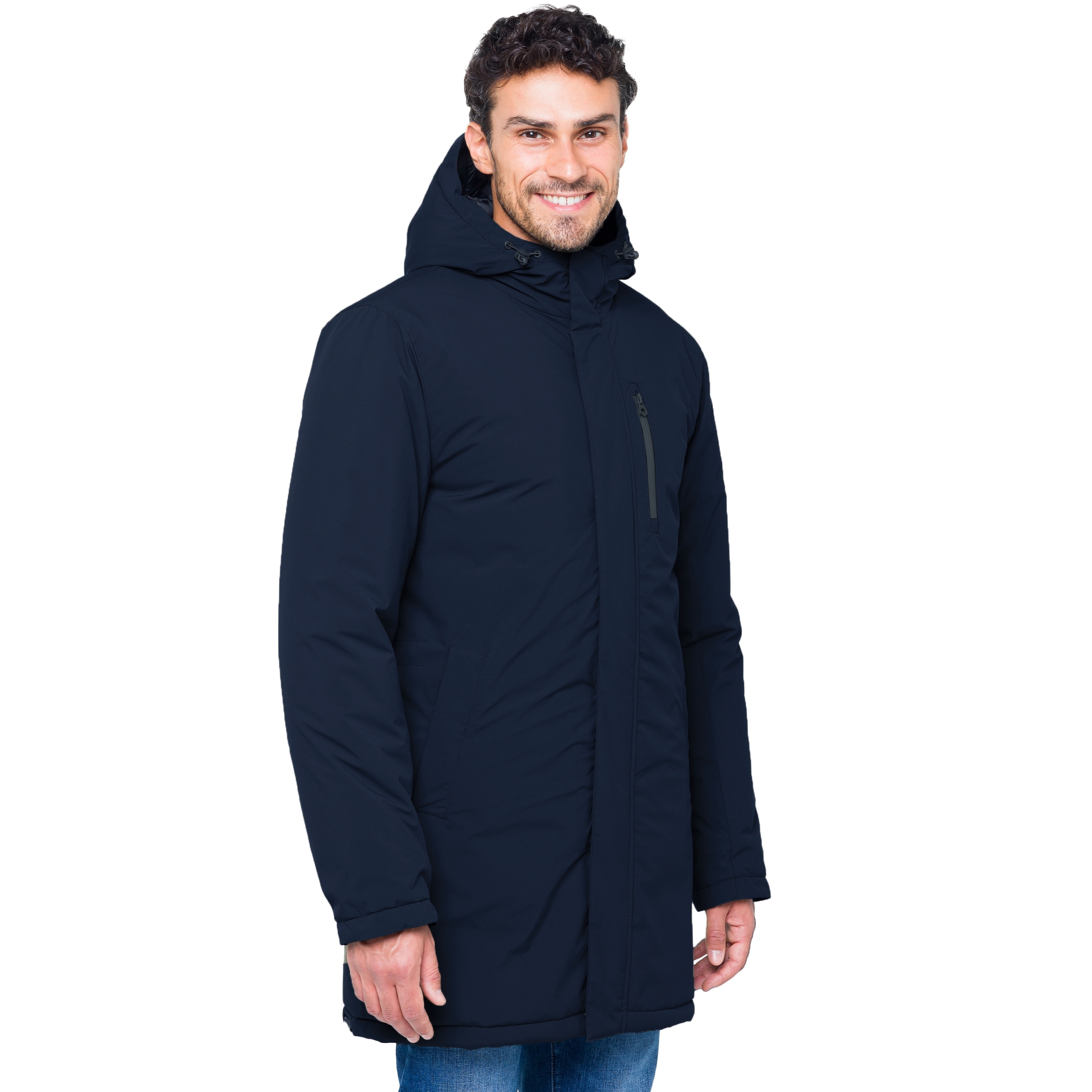 Chaqueta Hot Buttered térmica impermeable Latemar marino