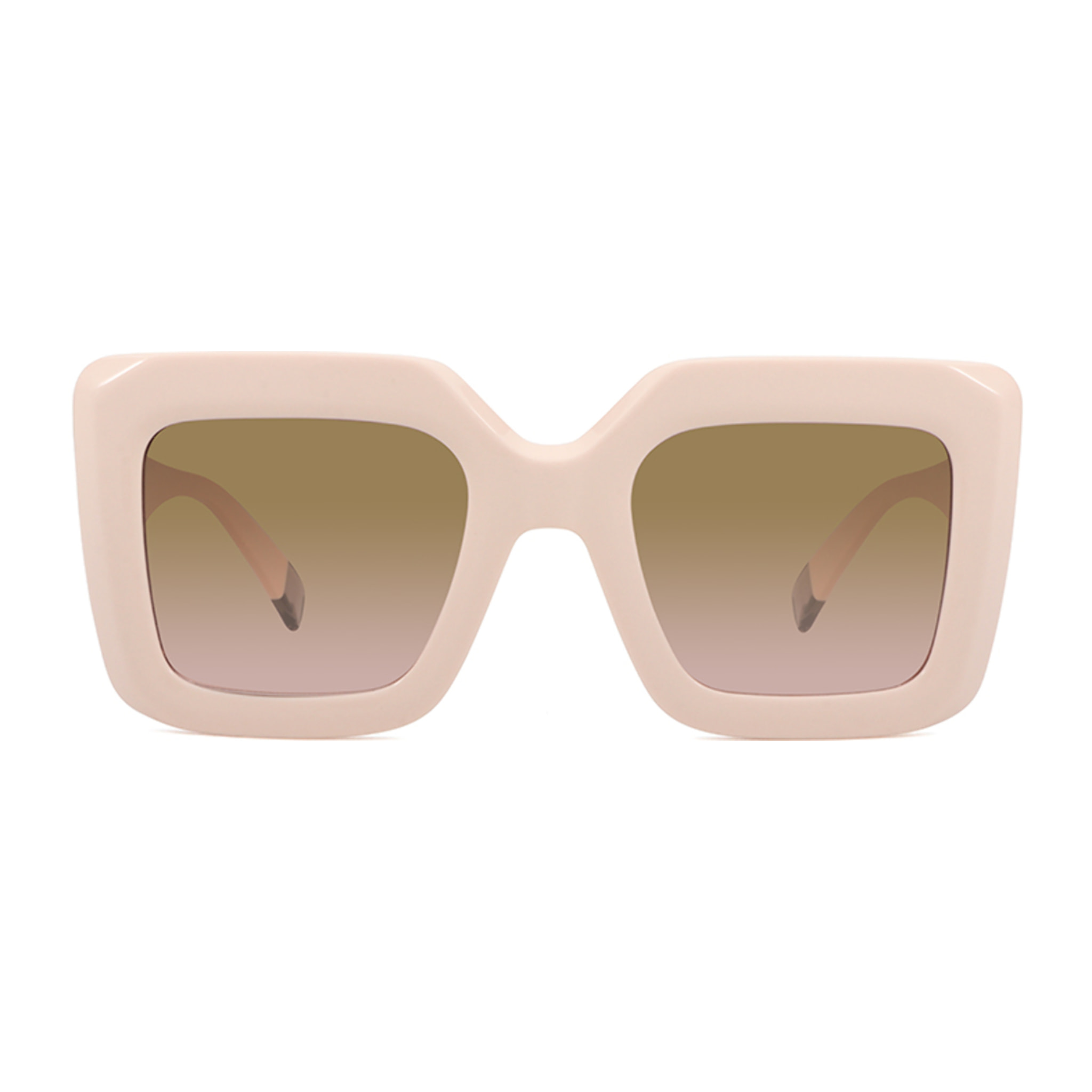Occhiali da sole OCEAN NEW ERA 5 - montatura beige con lenti marroni