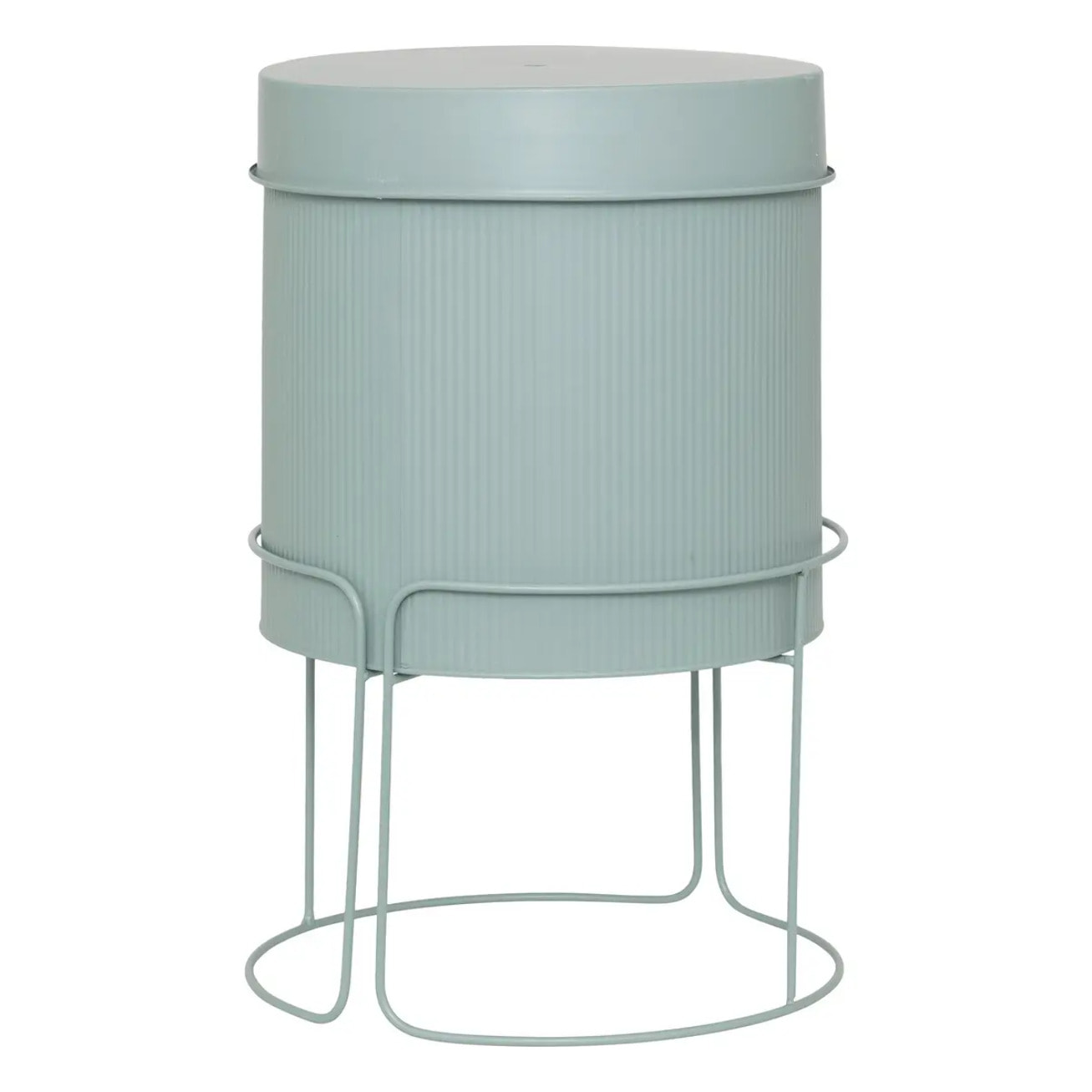 2 pots "Aze" vert céladon D30 x44,3cm