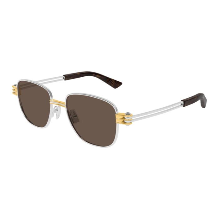 Gafas de Sol Bottega Veneta BV1380S-001 de Metal Unisex 51 mm