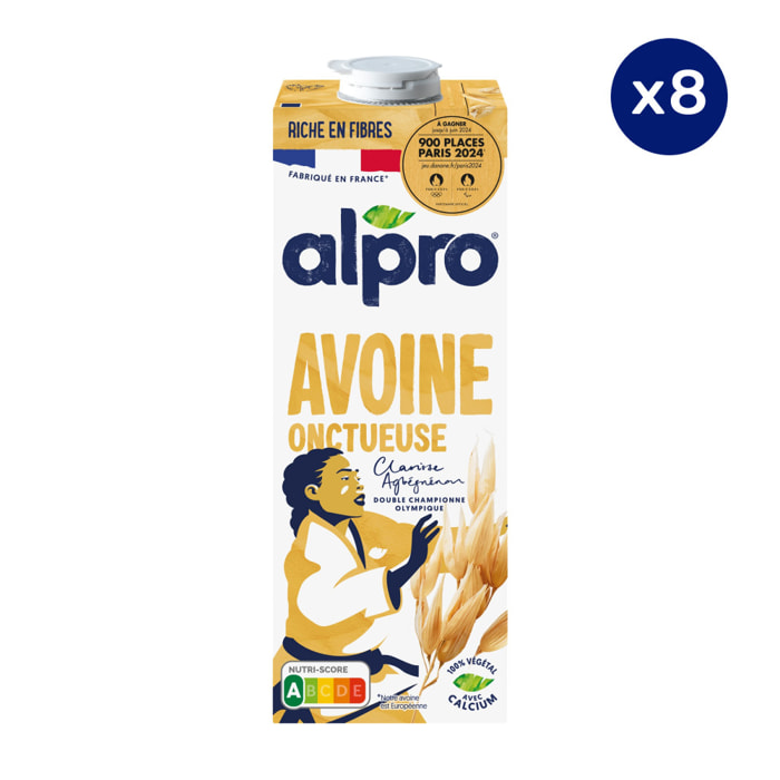 8 x 1L - Alpro - Boisson Végétale - Lait d'avoine