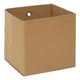 Boîte de rangement Mix'n modul 31x31cm marron