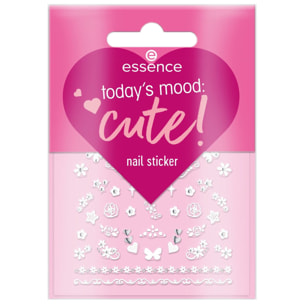 Today's Mood: Cute! - Stickers pour Ongles