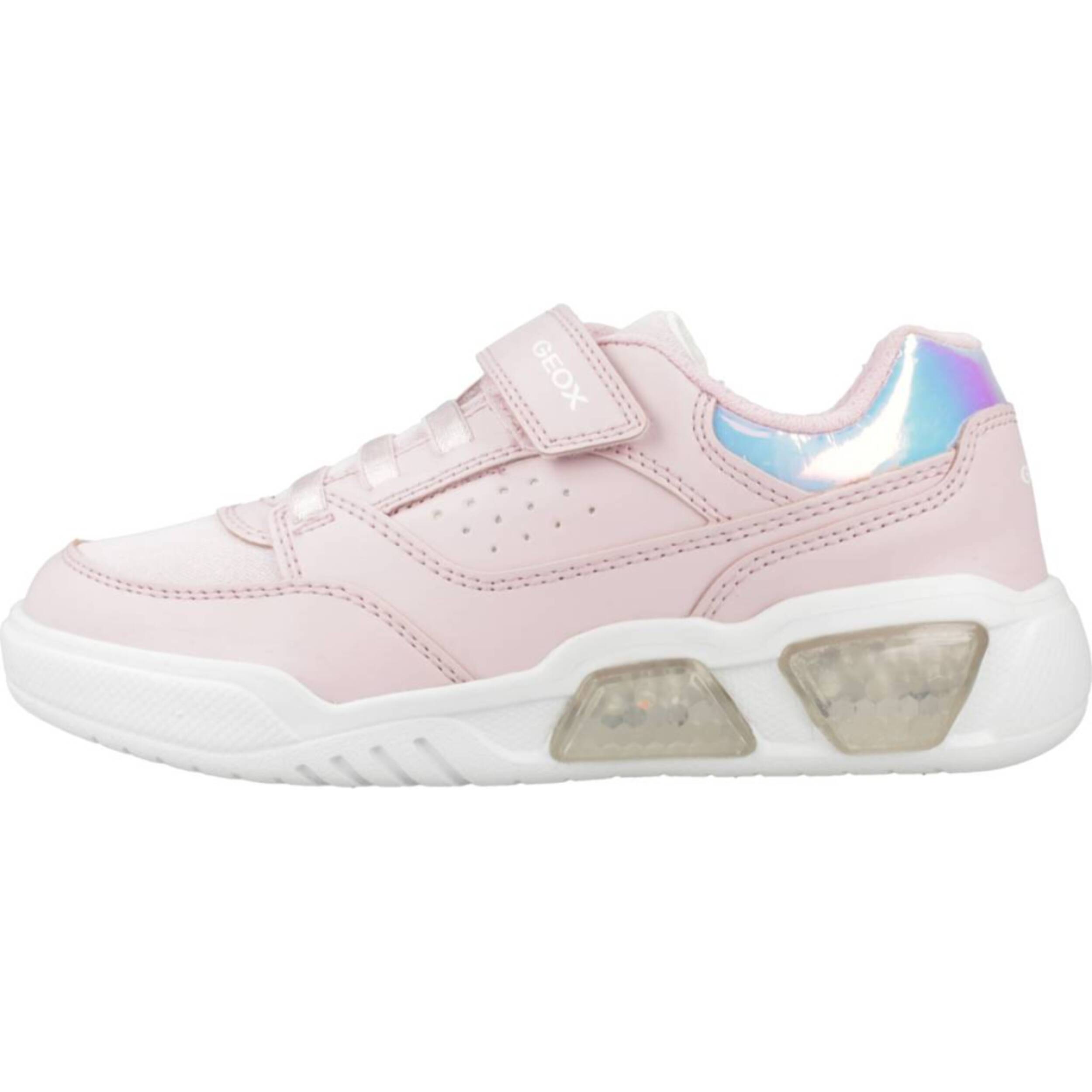 Zapatillas Niña de la marca GEOX  modelo J ILLUMINUS GIRL ROSA