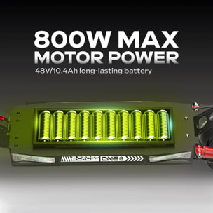 Trottinette Électrique Adulte UrbanGlide  ECROSS –  Moteur 1300W -  Autonomie Jusqu'a 60 km - Pneu Tubeless 10" - Batterie 54V/13Ah - Poids 23Kg