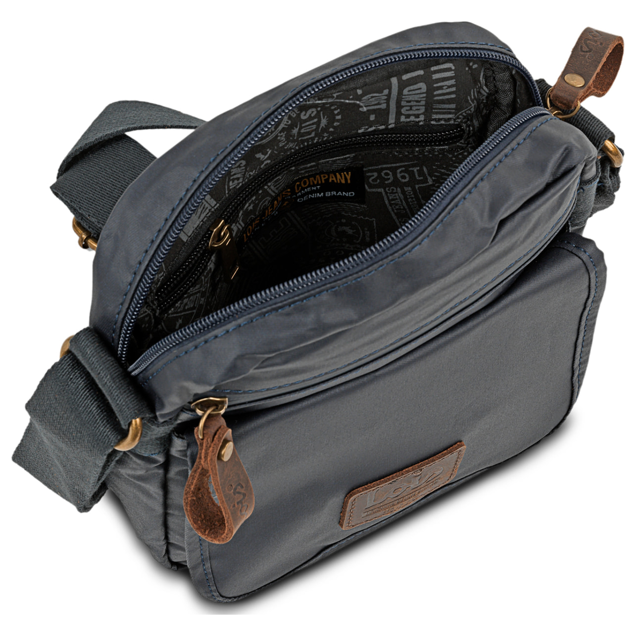 Bandolera Hombre Textil Lois Hubbard Marino