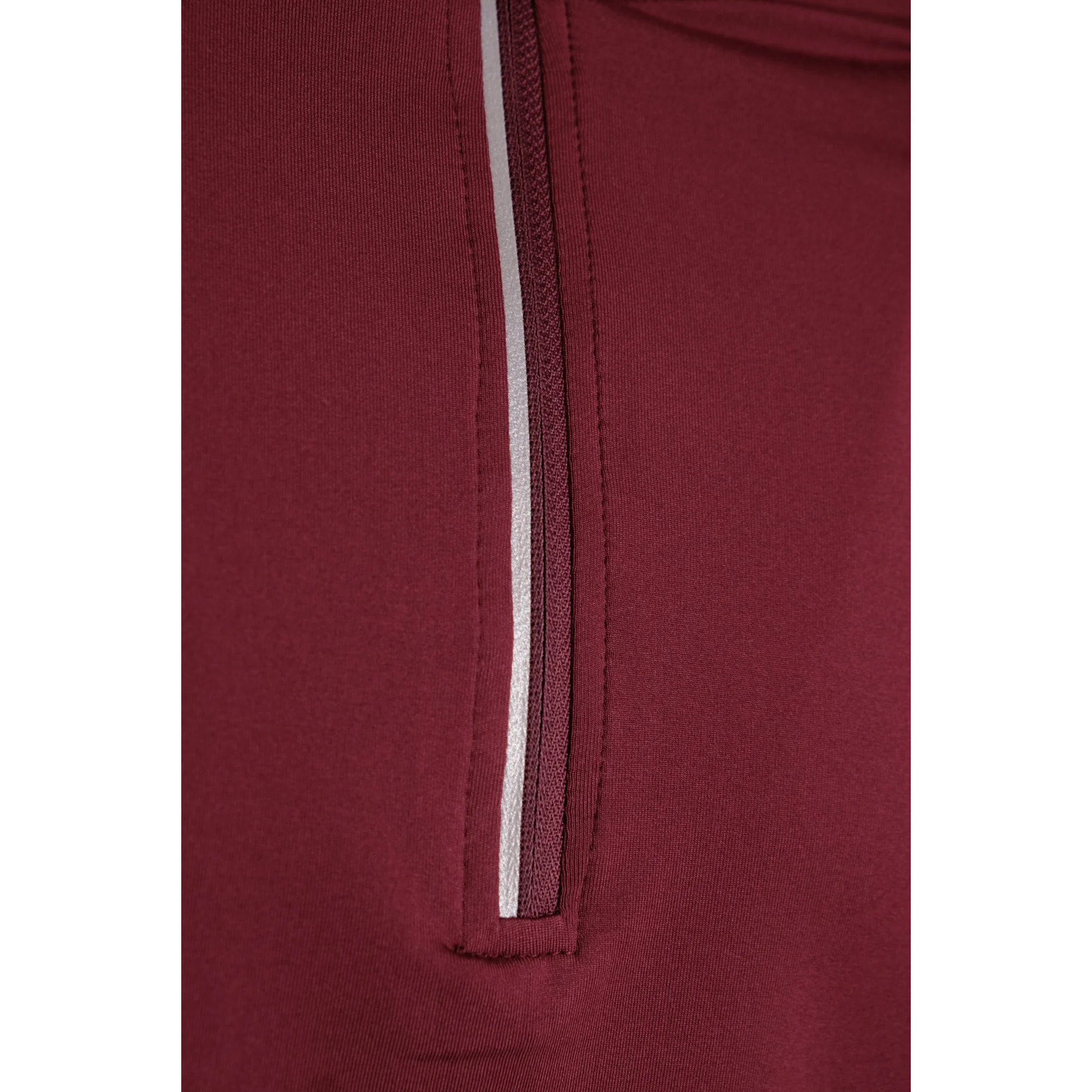 Felpa Esercito sport a maniche lunghe bordeaux donna