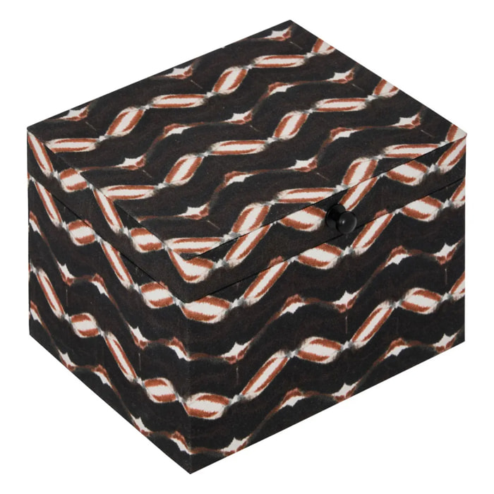 Boîte à bijoux Wonja noir 18x13cm