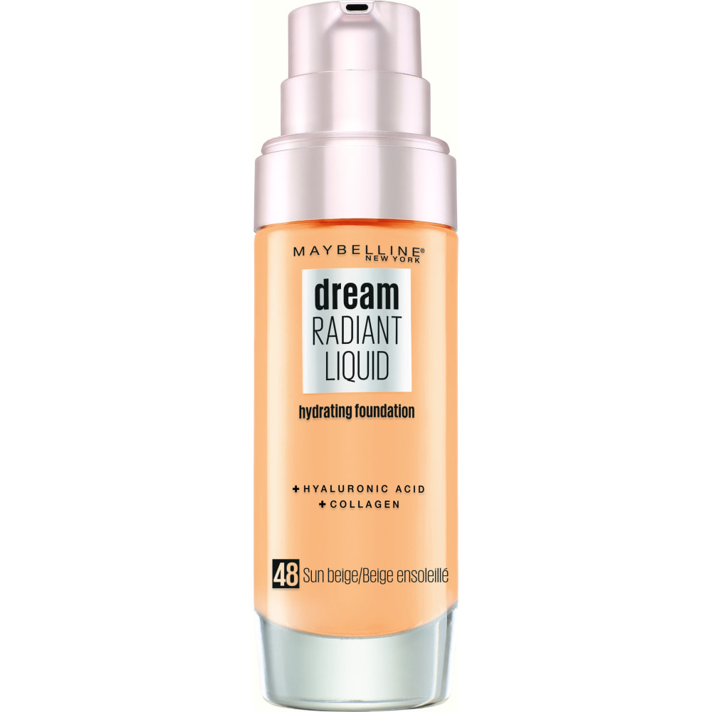 Maybelline Dream Radiant Liquid Fond De Teint Eclat 48 Beige Soleil