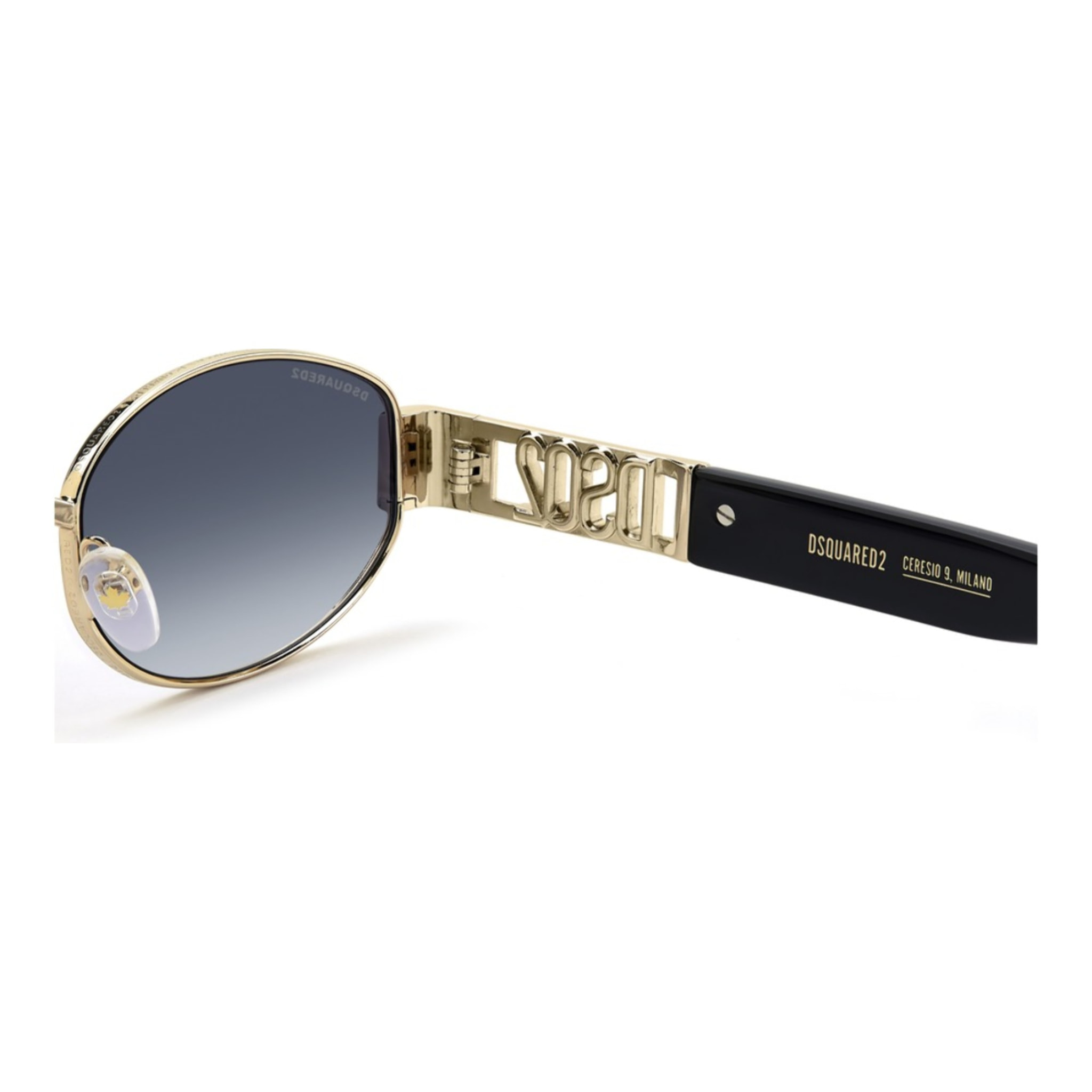 Gafas de Sol Dsquared2 D2 0155/S 0NZ de Metal Hombre 53 mm