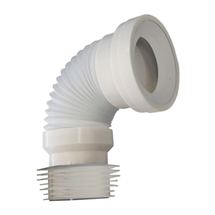 PACK WC A1 + MANCHON CONNECTEUR | TOILETTE EN CÉRAMIQUE | MANCHON EXTENSIBLE 150-470MM | WC AVEC ABATTANT FREIN DE CHUTE | DOUBLE CHASSE | SORTIE DUALE | ALDAY