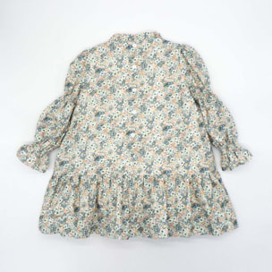 Vestido a flores con volante