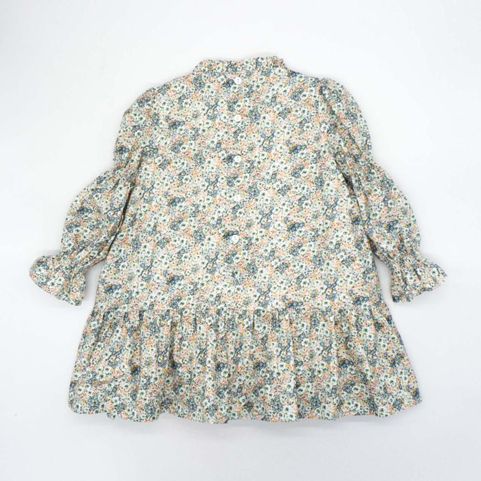 Vestido a flores con volante