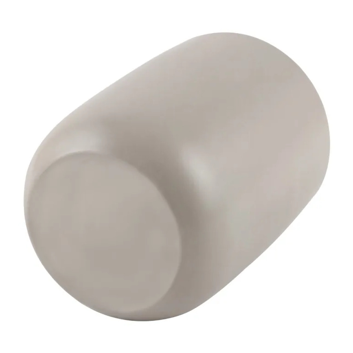 Gobelet de salle de bain ZAC en polyrésine – Greige mat – Ø 8 cm x H 10,5 cm