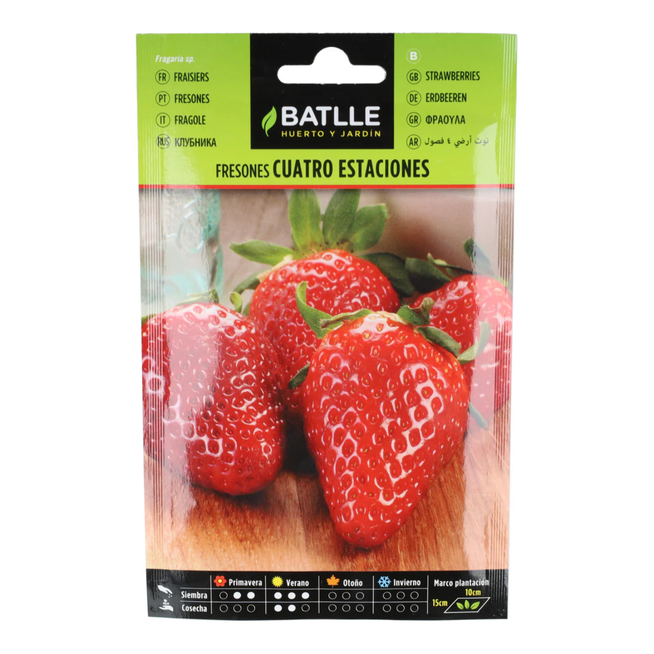 Semillas de Fresones 4 estaciones Batlle
