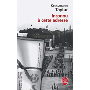 Kathrine-Kressmann Taylor | Inconnu à cette adresse | Livre d'occasion
