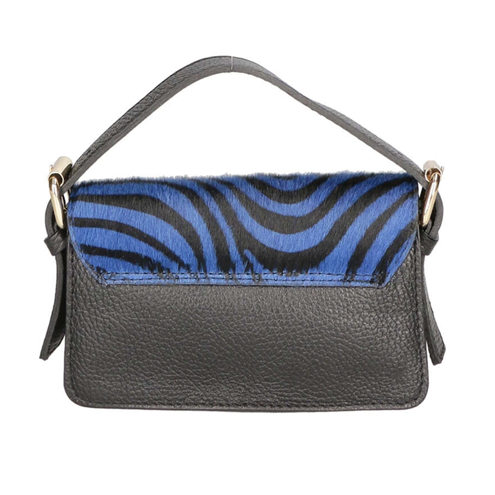 Borsa a mano da donna - Modello Aleide - Vera pelle - 18.0 x 11.0 x 6.5 cm