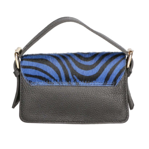 Borsa a mano da donna - Modello Aleide - Vera pelle - 18.0 x 11.0 x 6.5 cm