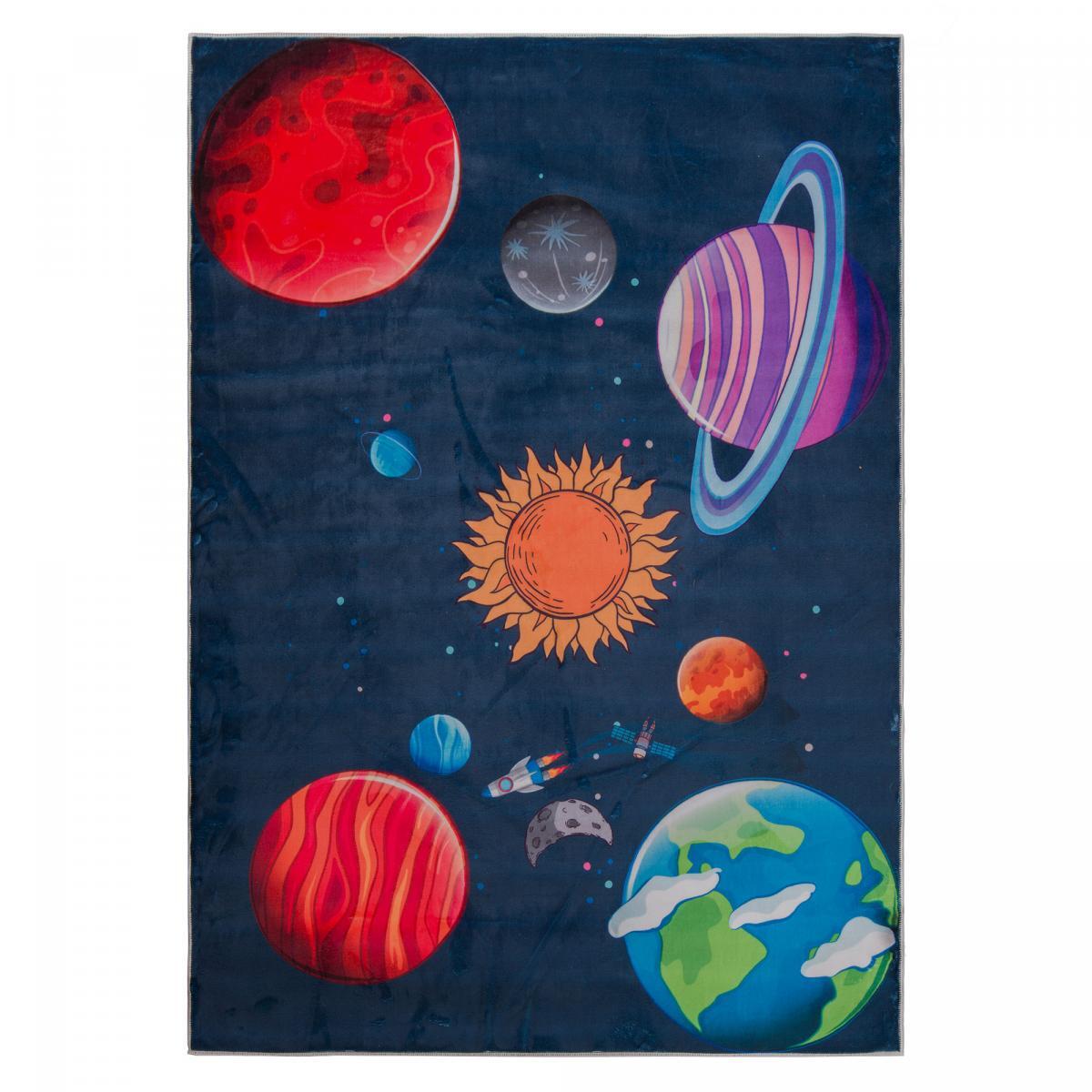 Tapis surper doux - Lavable en machine - SOLAR SYSTEM