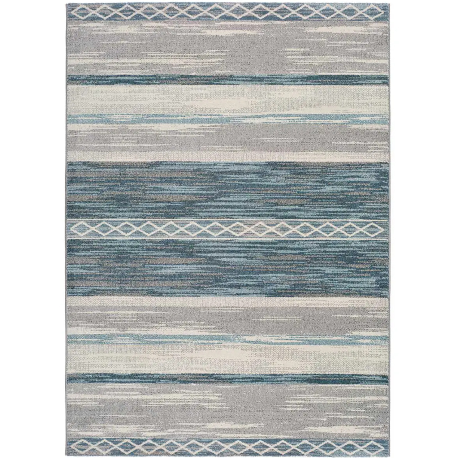 DREAMS Alfombra geométrica en gris, varias medidas disponibles