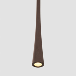 DIANA 800 Lampe suspension marron