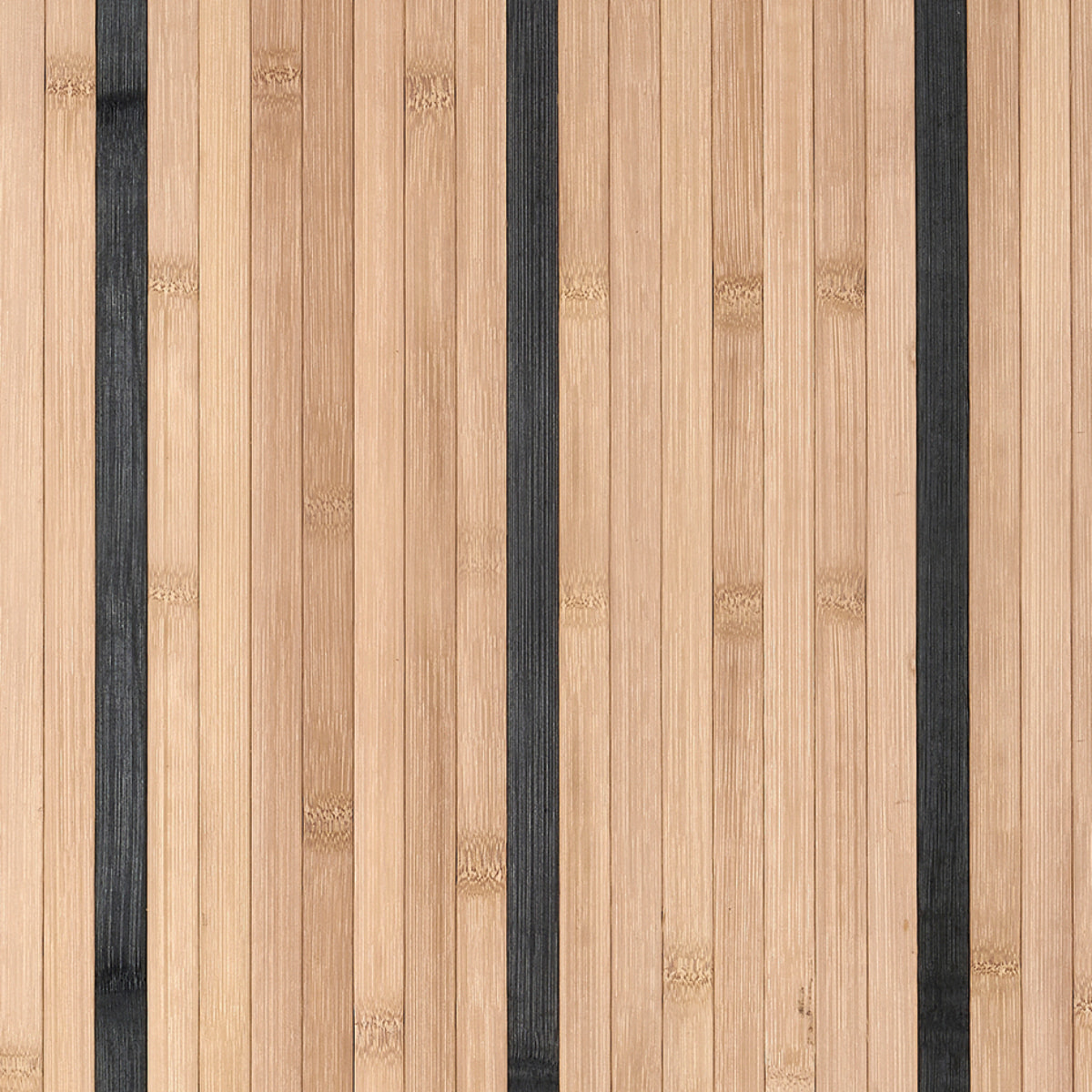 Alfombra BAMBOO COOL Natural Líneas negras